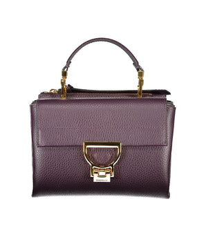 Coccinelle Purple Leather Women Handbag
