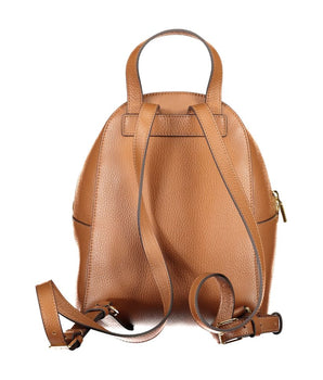Coccinelle Brown Leather Women Backpack
