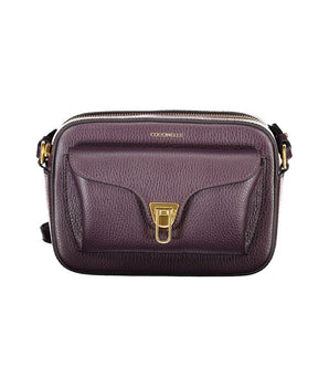 Coccinelle Purple Leather Women Handbag
