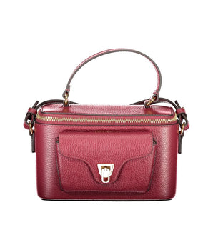 Coccinelle Purple Leather Women Handbag
