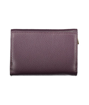 Coccinelle Purple Leather Wallet