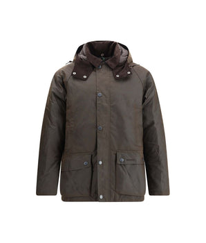 Barbour Brown Cotton Rain Coat