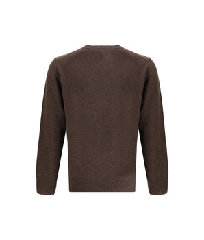 Brooksfield Brown Alpaca Vicugna Pacos Sweatshirt