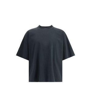 Haikure Black Cotton T-Shirt