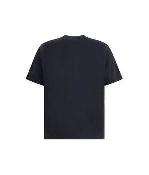 Maison Kitsuné Black Cotton T-shirt