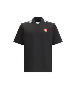 Casablanca Polo Shirt with Logo Patch