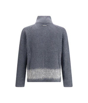 Dsquared² Gray Wool Cardigan