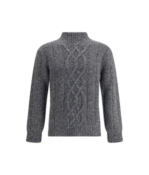 Brooksfield Gray Wool Sweatshirt