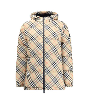 Burberry Beige Polyester Full-Length Jacket