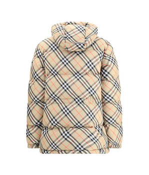 Burberry Beige Polyester Full-Length Jacket