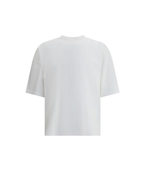 Haikure White Cotton T-Shirt