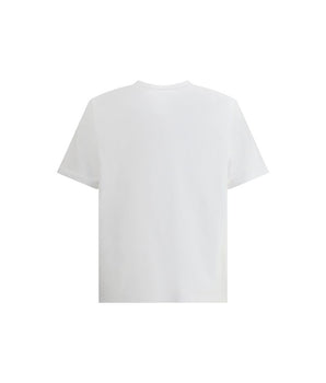 Maison Kitsuné White Cotton T-Shirt