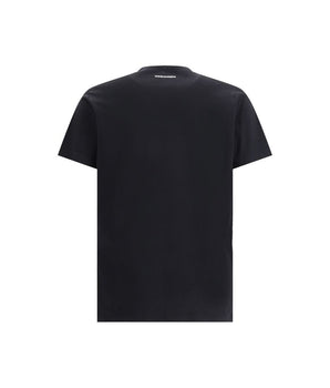 Dsquared² Black Cotton T-Shirt