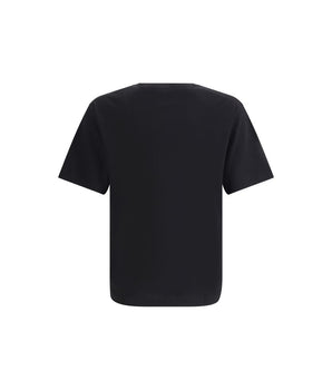 Dolce & Gabbana Black Cotton T-Shirt