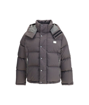 Dolce &amp; Gabbana Gray polyester coat