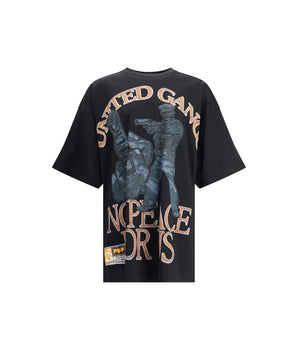 PDF Channel Black Cotton T-Shirt