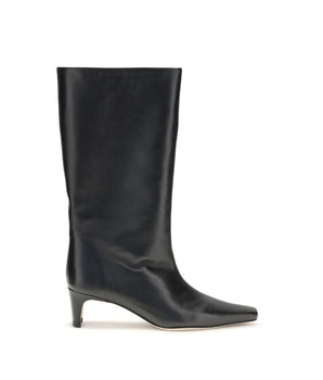 Staud Black Lamb Ovis Aries Aries Boots