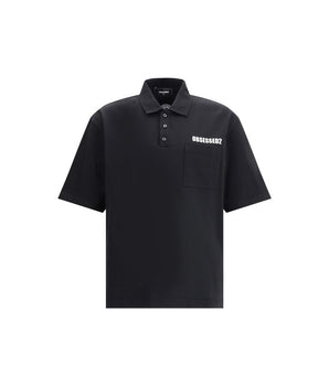 Dsquared² logo polo shirt