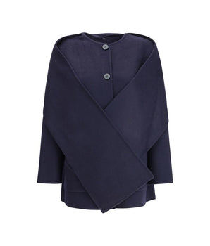 Dynamis Studio Blue Wool Coat
