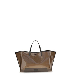 Staud Brown Pvc Handbag