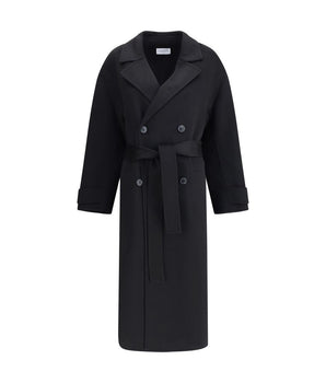 Dynamis Studio Black Wool Coat