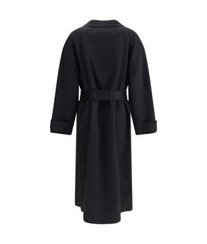 Dynamis Studio Black Wool Coat