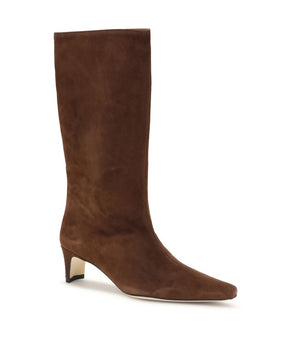 Staud Brown Lamb Ovis Aries Aries Ankle Boots