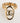 Dolce &amp; Gabbana Gold Tone Brass Oval DG Logo Chain Adjustable Ring