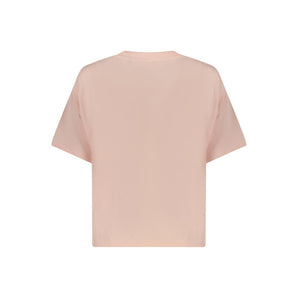 Guess Jeans Pink Cotton Women T-Shirt