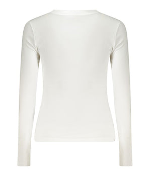 Guess Jeans White Cotton T-Shirt