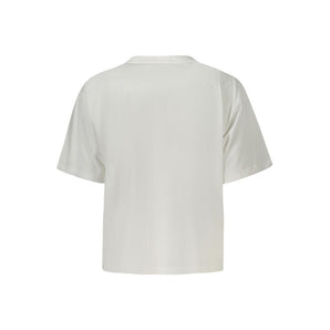 Guess Jeans White Cotton Women T-Shirt