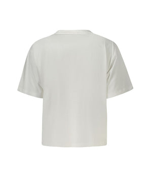 Guess Jeans White Cotton T-Shirt