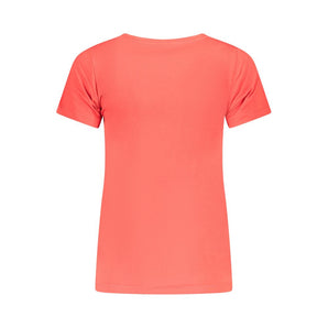 Pepe Jeans Red Cotton Women T-Shirt