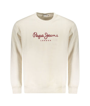 Pepe Jeans White Cotton Men Sweater