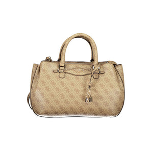 Guess Jeans Beige Polyethylene Women Handbag