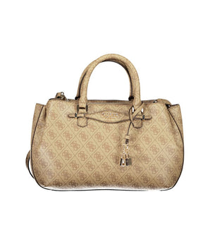 Guess Jeans Beige Polyethylene Women Handbag