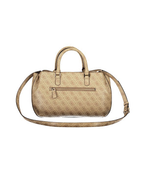 Guess Jeans Beige Polyethylene Women Handbag