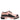 Dolce & Gabbana Light Powder Pink Black Leather Lace-Up Shoes