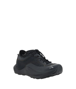 ROA Black Rubber Athletic Shoes