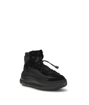 Moon Boot Black Polyester Athletic Sneakers