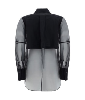 Brunello Cucinelli Black Cotton Pattern Shirt