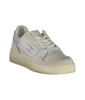 Tommy Hilfiger Bianco Polyurethane Women Sneaker