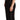 Dolce & Gabbana Black Cady Sleeveless Lace Up Bodycon Dress