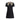 Valentino Black Fleece Wool Casual Dress