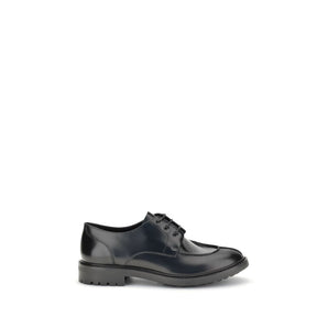 Saint Laurent Leather Lace-Ups