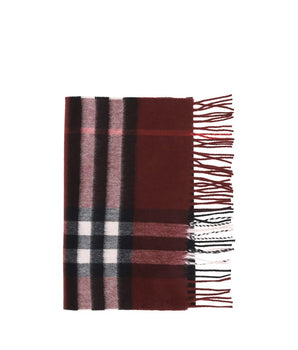 Burberry Red Cashmere Scarf