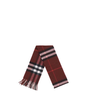 Burberry Red Cashmere Scarf