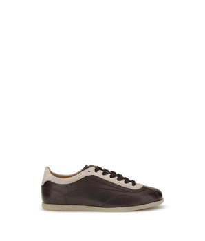 Brunello Cucinelli Multicolor Leather Low Top Sneakers