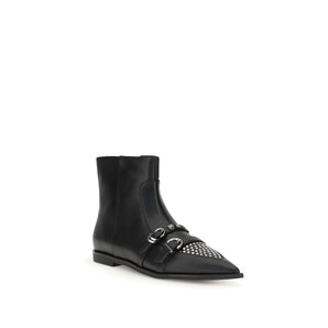 PINKO Studded Ankle Boots