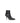 PINKO Black Calf Leather Bos Taurus Ankle Boots